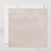 Einladungen für Babydusche | Sweet Florals (Rückseite)