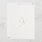 Einladungen für Babyduschen (Rückseite)