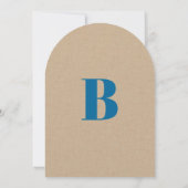 Einladungen für Babymädchen (Rückseite)