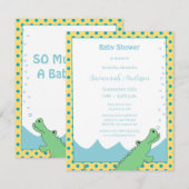 Einladungen für Babymädchen (Vorne/Hinten)