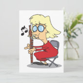 Einladungen für Bassoon Player (Stehend Vorderseite)