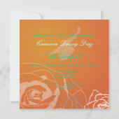 Einladungen für benutzerdefinierte Graduierung (Rückseite)