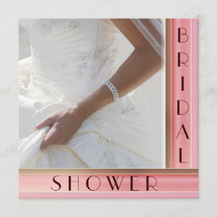 Einladungen für benutzerdefinierte Text-Bridal-Dus