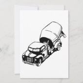 Einladungen für Betonlastwagen (Vorderseite)