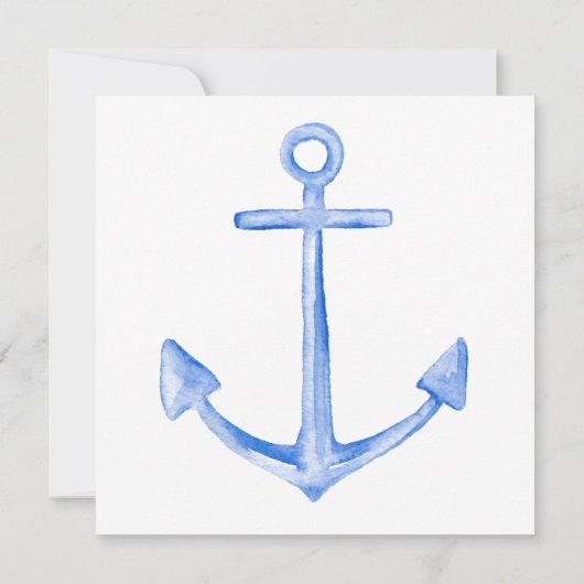 Einladungen für blaue und rote Kinderdusche (Rückseite)