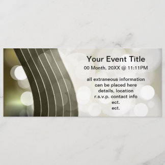 Einladungen für blinkende Lichter