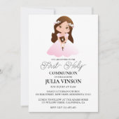 Einladungen für botanische Cross Girl (Vorderseite)