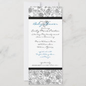 Einladungen für Boy Baby Shower (Vorderseite)