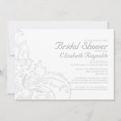 Einladungen für Brautduschen geblüht (Vorderseite)