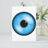 Einladungen für das blaue Auge (Stehend Vorderseite)