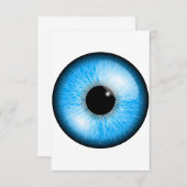 Einladungen für das blaue Auge (Vorne/Hinten)