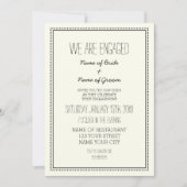 Einladungen für das Foto Vintager Teilnehmer (Vorderseite)