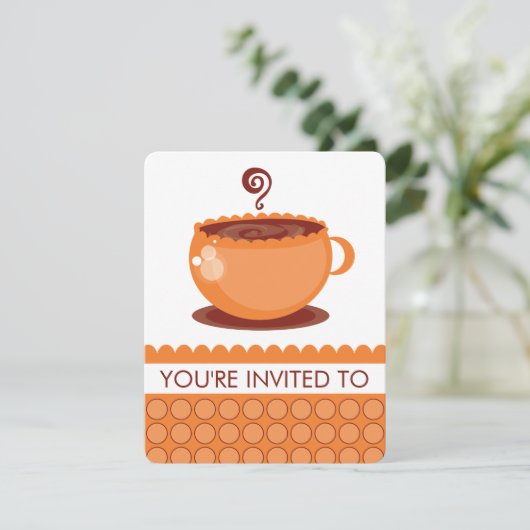 Einladungen für das Mittagessen (Stehend Vorderseite)