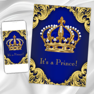 Einladungen für das Royal Prince Baby