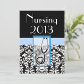 Einladungen für den Abschluss von Krankenschwester (Stehend Vorderseite)