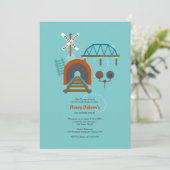 Einladungen für den Eisenbahningenieur (Stehend Vorderseite)