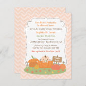 Einladungen für den Kleinkindduschen (Vorne/Hinten)