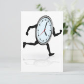 Einladungen für den Uhrenbetrieb (Stehend Vorderseite)