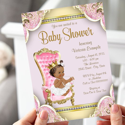 Einladungen für die afrikanisch-amerikanische Prin