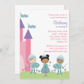 Einladungen für die afrikanische Prinzessin und Ri (Vorne/Hinten)