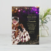 Einladungen für die amerikanische Bridal-Dusche (Stehend Vorderseite)