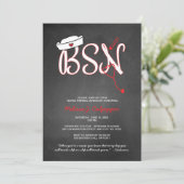 Einladungen für die Ausbildung von BSN-Krankenschw (Stehend Vorderseite)