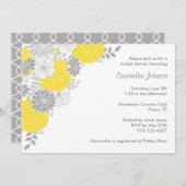 Einladungen für die Brauerei Gelb und Grau (Vorne/Hinten)