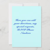 Einladungen für die erste Heilige Kommunion (Rückseite)