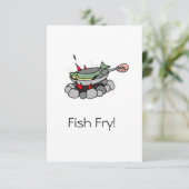 Einladungen für die Fischerei (Stehend Vorderseite)