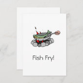 Einladungen für die Fischerei (Vorne/Hinten)