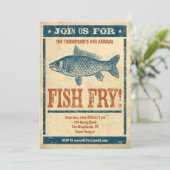 Einladungen für die Fischerei (Stehend Vorderseite)