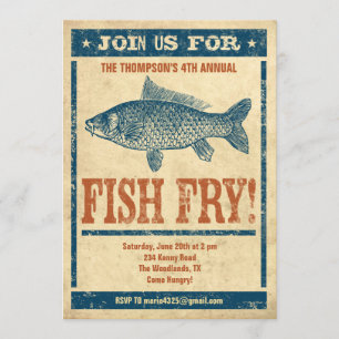 Einladungen für die Fischerei