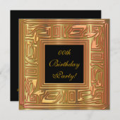 Einladungen für die Geburtstagspartei (Vorne/Hinten)