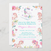 Einladungen für die Kinderdusche (Vorne/Hinten)