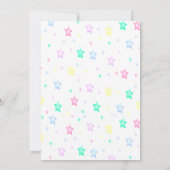 Einladungen für die Kinderdusche von Moon and Star (Rückseite)