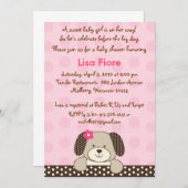 Einladungen für die Kinderschuhdusche (Vorne/Hinten)