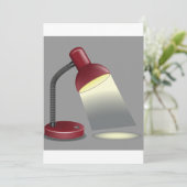 Einladungen für die Lampe (Stehend Vorderseite)