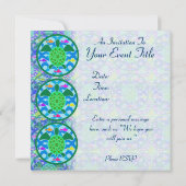 Einladungen für die Meeresschildkröte (Rückseite)