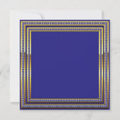 Einladungen für die Polizei-Kinderdusche (Rückseite)