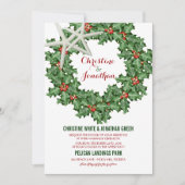 Einladungen für die Weihnachtsfeier (Vorderseite)