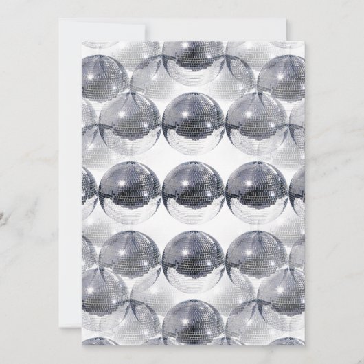 Einladungen für Disco (Vorderseite)