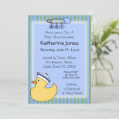 Einladungen für Duckie-Kautschuk (Stehend Vorderseite)