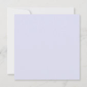 Einladungen für ein elegantes Abendessen in blauer (Rückseite)