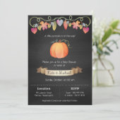 Einladungen für eine Babydusche (Stehend Vorderseite)