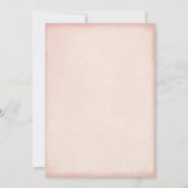 Einladungen für eine Blumendusche (Rückseite)