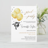 Einladungen für eine einfache Graduierungspartei (Stehend Vorderseite)