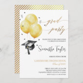 Einladungen für eine einfache Graduierungspartei (Vorne/Hinten)