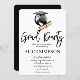 Einladungen für eine einfache Graduierungspartei