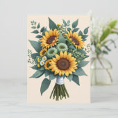 Einladungen für eine Eukalyptus-Fallgruppe (Stehend Vorderseite)