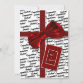 Einladungen für eine Graduierung - Party für weibl (Vorderseite)